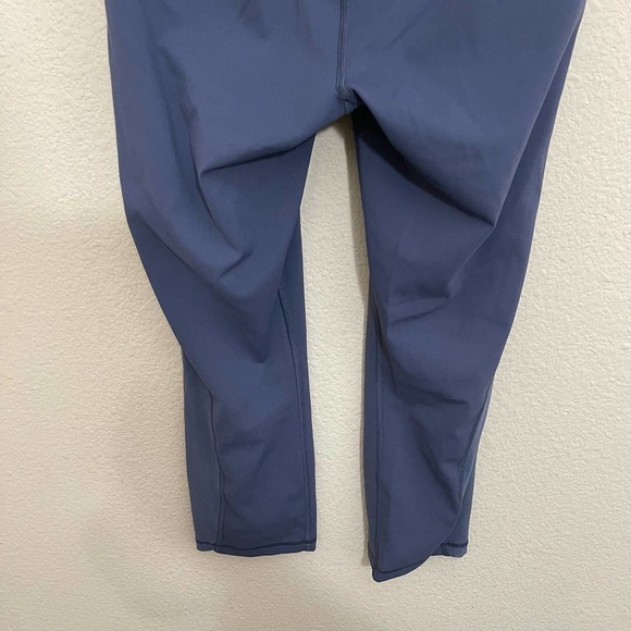 Lululemon Train Times High Rise Mesh Panel 21" Crop Tight Leggings Dazed Blue 6 - Picture 14 of 15